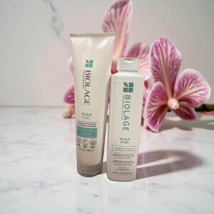 Biolage Scalp Sync Anti-Dandruff Shampoo 13.5 oz Conditioner 9.5 oz